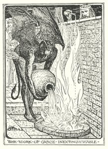 ジョン・バニヤン著『巡礼の道程』の挿絵（リトグラフ） 作： Henry Justice Ford