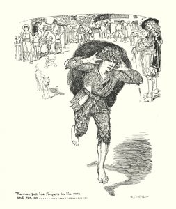 ジョン・バニヤン著『巡礼の道程』の挿絵（リトグラフ） 作： Henry Justice Ford