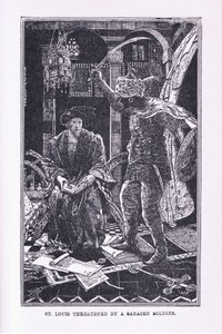 セントルイスは1912年にサラセンの兵士に脅されました 作： Henry Justice Ford