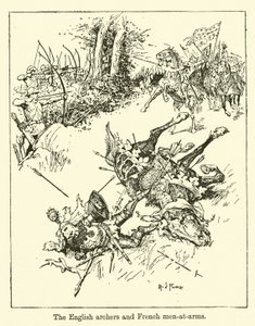 イギリスの射手とフランスの武装集団 作： Henry Justice Ford