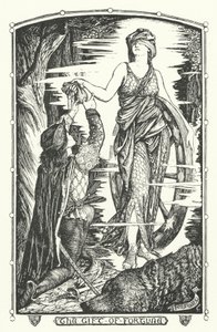 幸運の贈り物」（彫刻 作： Henry Justice Ford