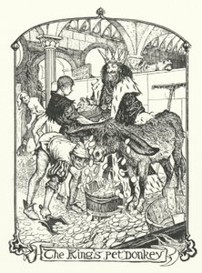 王様のペットのロバ(彫刻) 作： Henry Justice Ford