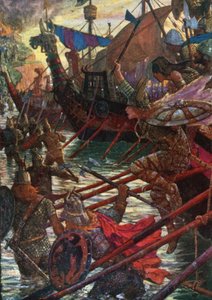 デンマーク人の着陸 作： Henry Justice Ford