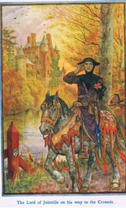 十字軍に向かう途中のジョインビレの主 作： Henry Justice Ford