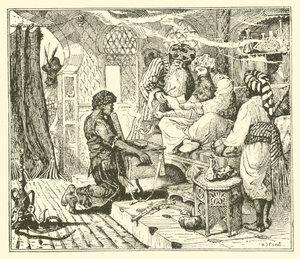 コウノトリ博士の物語（版画 作： Henry Justice Ford