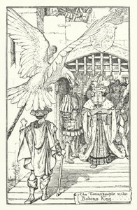ボビーノを王にした町民たち（版画 作： Henry Justice Ford