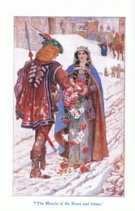 バラとリリーズの奇跡、1912 作： Henry Justice Ford