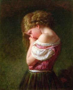 初期の悲しみ、1869年 作： Henry Lejeune