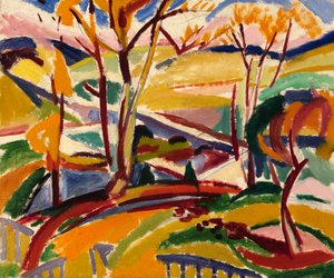 バレー フォールズ I、1915 年。 作： Henry Lyman Saÿen
