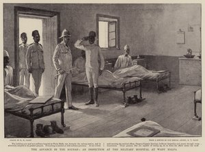 ソーダンの前進、ワディハルファの軍事病院での視察 作： Henry Marriott Paget