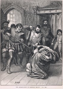 ビートン枢機卿1546の暗殺 作： Henry Marriott Paget