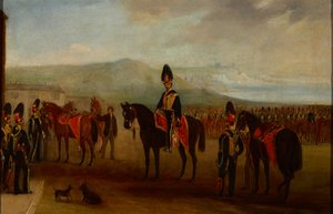 第15回王のHussarは1837年頃にレビュー順に作成されました 作： Henry Martens