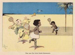 日本人形の冒険』挿絵（カラーリトグラフ） 作： Henry Mayer