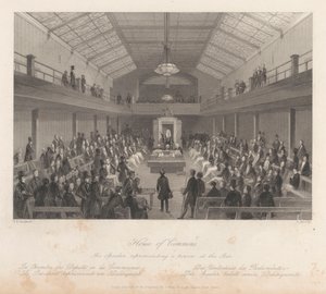 庶民院/バーで人を叱責する下院議長 作： Henry Melville