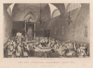 1831 年 4 月、議会を閉会する国王 作： Henry Melville