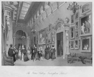 画像ギャラリー、バッキンガム宮殿、c1841 作： Henry Melville