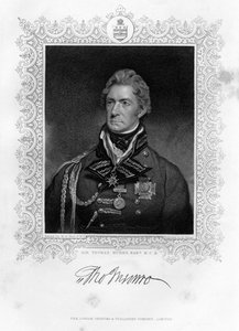 サートーマスムンロ1761〜1827年、スコットランドの兵士および政治家、19世紀。 作： Henry Meyer