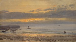 日の出前、スカーバラ-低水、1878