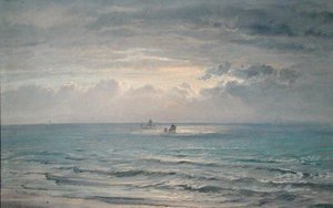 夕方の光 作： Henry Moore