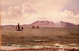 沖合の漁船 作： Henry Moore