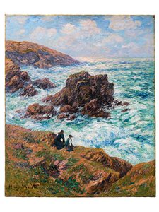 コートドクロアール、フィニステール、1908年 作： Henry Moret