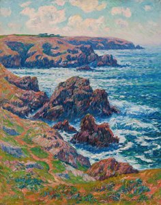 クレデンの地、ポワン ド ラズ、フィニステール、1911 年。 作： Henry Moret