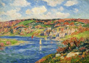 セントモーリス川、 作： Henry Moret