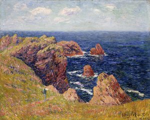 ブルターニュ海岸;ラコートブレトンヌ、1895年頃 作： Henry Moret