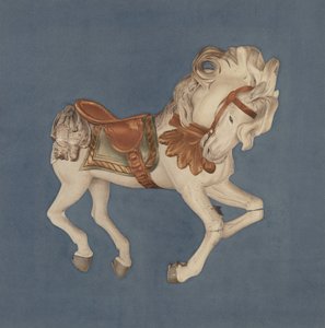カルーセル馬、c。 1939年。 作： Henry Murphy