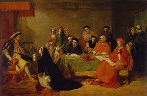 アラゴンのキャサリン女王の裁判、1848年。
