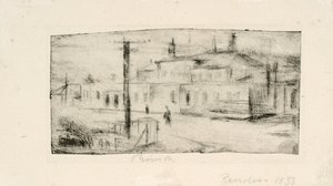 ランダースの鉄道駅 作： Henry Nielsen