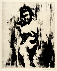 正面から見た立ちモデル 作： Henry Nielsen