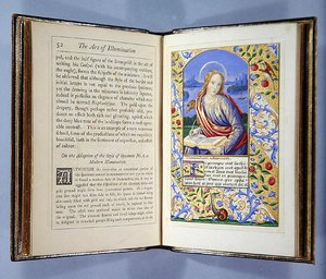 1849年ロンドンの照明芸術とミサル絵画の聖ヨハネの肖像画を描いたページ（紙とトイレ＆ガッシュ）（詳細は266779を参照） 作： Henry Noel Humphreys