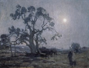 アブラハムの樫、1905 年。 作： Henry Ossawa Tanner