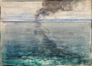 大西洋を横断して帰国、1894 年。 作： Henry Ossawa Tanner