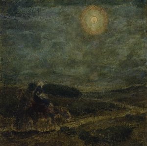 エジプトへの飛行 作： Henry Ossawa Tanner