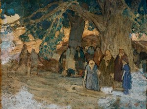 彼は病人を癒しました。 1930年。 作： Henry Ossawa Tanner