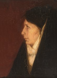 女性の頭の横顔、n.d. 作： Henry Ossawa Tanner