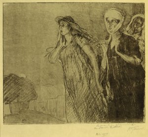墓に戻る 作： Henry Ossawa Tanner