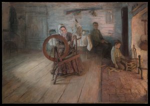  作： Henry Ossawa Tanner