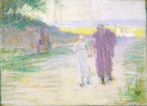 エジプトへの旅 作： Henry Ossawa Tanner
