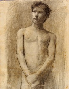 ある青年の研究 作： Henry Ossawa Tanner