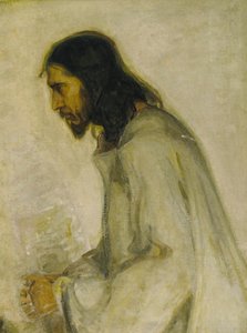 救世主、カリフォルニア州。 1900～1905年。 作： Henry Ossawa Tanner