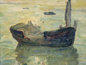 難破船、nd 作： Henry Ossawa Tanner