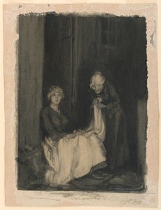 白は我が亜麻、赤は我が指輪、金は我が婚約者の心 作： Henry Patrick Raleigh