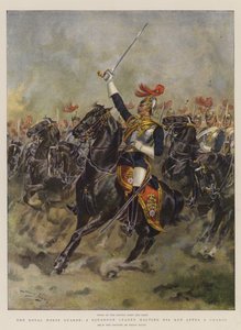 突撃後に部隊を率いる中隊長、ロイヤルホースガード（クロモリト）