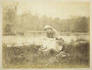 私をよく見てくれる "淑女 "のことを考える 作： Henry Peach Robinson