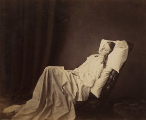 彼女は彼女の愛を決して言わなかった 作： Henry Peach Robinson