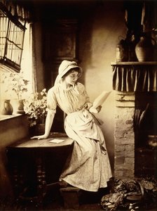 バレンタイン、1885 作： Henry Peach Robinson