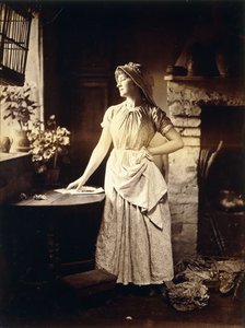だれが送ったでしょうか？、1885 作： Henry Peach Robinson